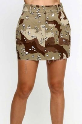 Fatigue Mini Skirt